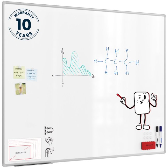 Magnetická tabule 150x120 ALLboards PREMIUM