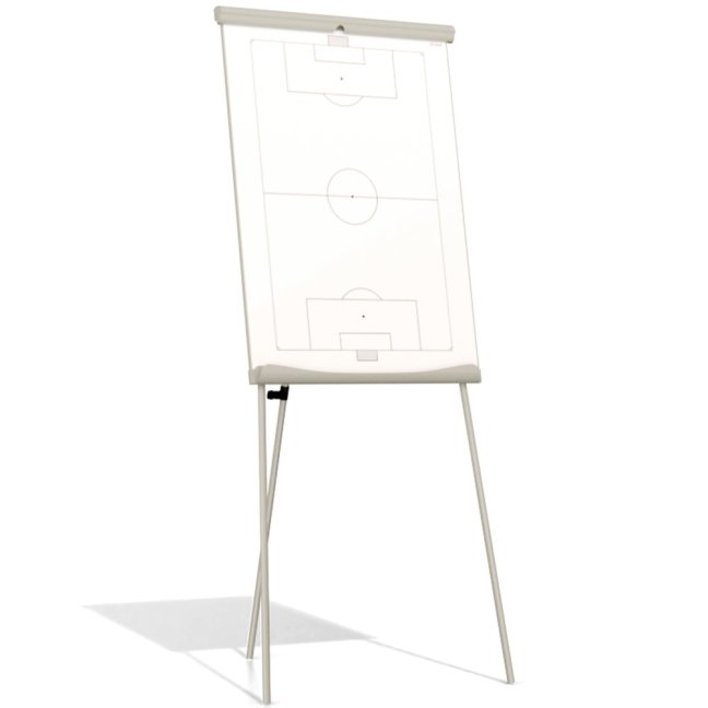 Taktická tabule flipchart FOTBAL 100x70 cm – magnetická bílá tréninková tabule