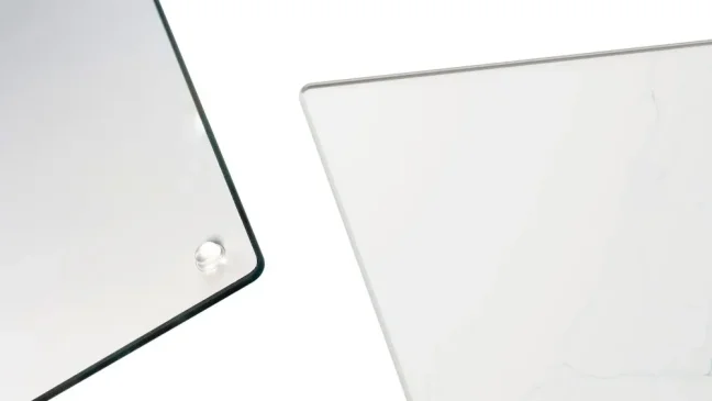 Skleněná krájecí deska MRAMOR / MODRÁ / ZLATO 60 × 52 cm