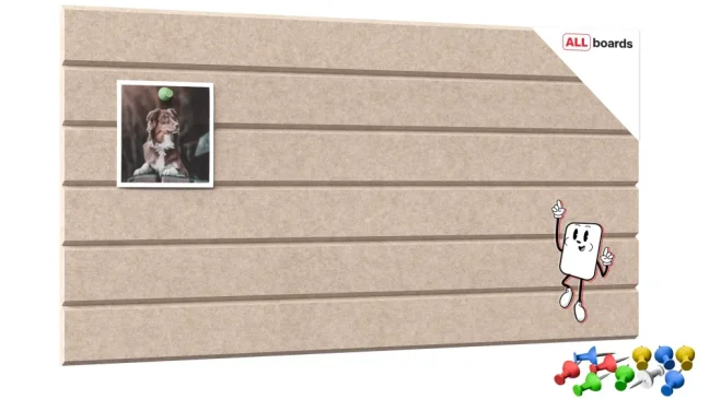 Filcové panely na zeď 60×60 cm camel