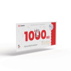 Dárková karta ALLboards v hodnotě 1000 kč