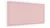 Korková tabuľa ružová farba korku 80x40 cm drevený rám lakovaný RUŽOVÝ