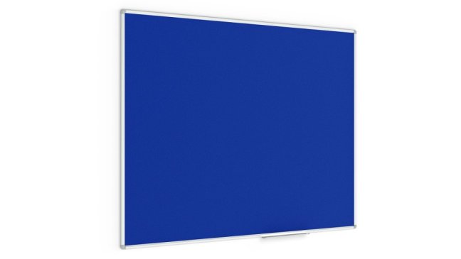 Allboards textilní nástěnka 150x120 cm (modrá)