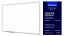 Biela popisovacia magnetická tabuľa 120x80 cm v hliníkovom ráme + sada príslušenstva – TM IDEA® séria Flex