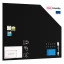 Bezrámová magnetická křídová tabule magnetický panel SLIMboard 150x120 cm + PŘÍSLUŠENSTVÍ ZDARMA