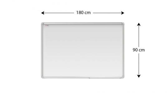 Magnetická tabule 180x90 ALLboards PROJECTION