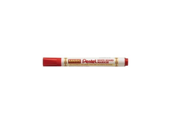 Popisovač Pentel červený