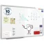 Magnetická tabule 80x50 ALLboards PREMIUM EX85