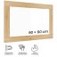 Magnetická tabuľa PREMIUM 90x60 cm v ráme vo farbe duba