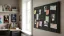 Filcové panely na stenu 80x40 cm tmavosivé