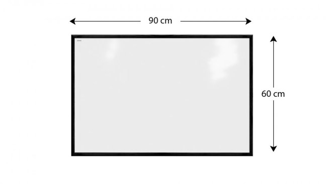 Magnetická tabule 90x60 ALLboards COLOR