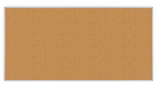 Korková nástěnka v hliníkovém rámu 240x120cm