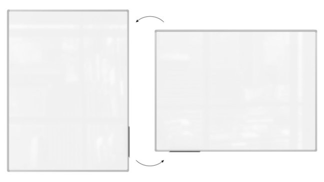 Magnetická tabuľa 160x120 ALLboards PREMIUM