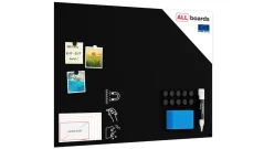 Bezrámová magnetická kriedová tabuľa magnetický panel SLIMboard 90x60 cm + PRÍSLUŠENSTVO ZADARMO