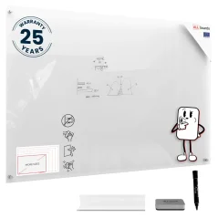 Sklenená nemagnetická tabuľa TRANSPARENTNÁ 150×100 cm