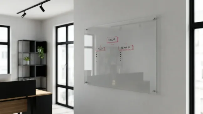 Sklenená nemagnetická tabuľa TRANSPARENTNÁ 150×100 cm