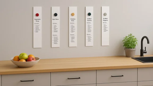 Magnetická tabuľa SLIMboard bezrámová zmazateľná za sucha 60x15 cm
