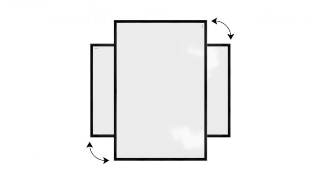 Magnetická tabule 90x60 ALLboards COLOR