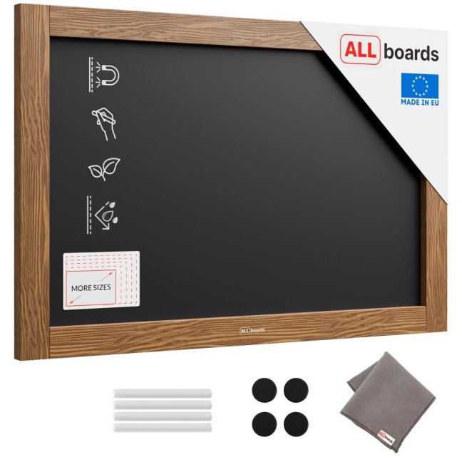 Magnetická tabuľa 60x40 ALLboards NATURAL VODEODOLNÁ