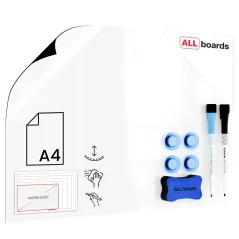 Allboards magnetická fólia A4 - 210 × 297 mm