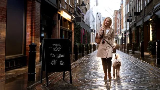 Allboards reklamné áčko s kriedovou tabuľou 100x50 cm - vodeodolné čierný rám