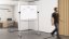 Mobilní tabule TM Idea, oboustranná, otočná, za sucha stíratelná, magnetická, 120x90 cm – řada FLEX