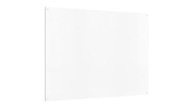 Magnetická tabuľa SLIMboard bezrámová zmazateľná za sucha 90x60 cm