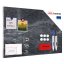 Magnetická tabule METALboards tmavý kámen 60x40 cm