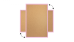 Korková nástěnka v barevném dřevěném rámu 120x90 cm – Růžová