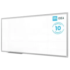 Bílá popisovací magnetická tabule 120x60 cm v hliníkovým rámu – TM IDEA® série Flex