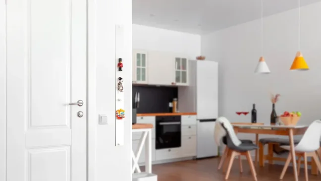 Magnetická tabuľa SLIMboard bezrámová zmazateľná za sucha 60x5 cm