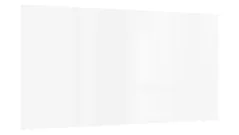 Magnetická tabuľa SLIMboard bezrámová zmazateľná za sucha 240x120 cm