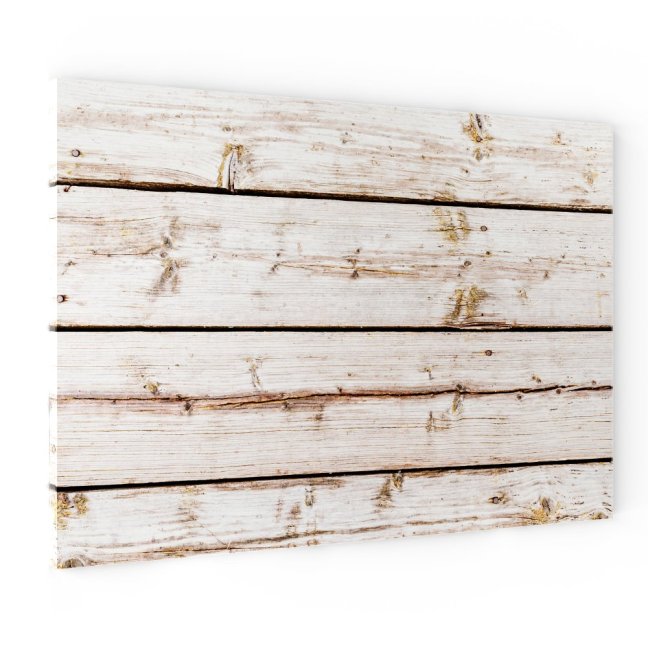 Magnetická tabuľa METALboards biela prkna 90x60 cm