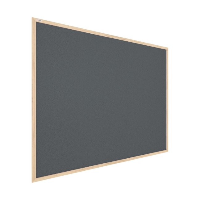 Allboards Tmavosivá korková tabuľa 90x60 cm