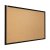 Korková nástěnka 100x80 ALLboards ČERNÝ rám