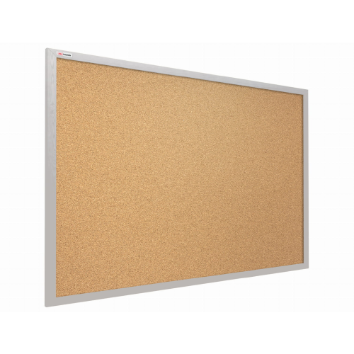 Korková nástěnka 100x80 ALLboards Šedý rám
