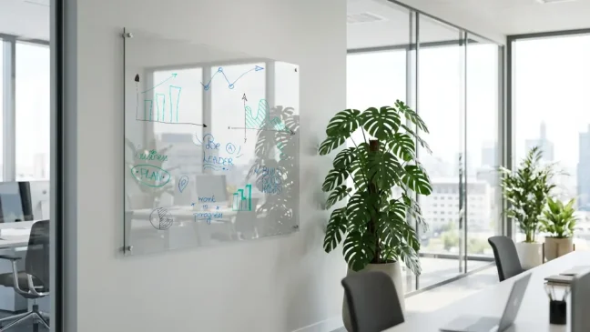 Skleněná nemagnetická tabule TRANSPARENTNÍ 150×120 cm