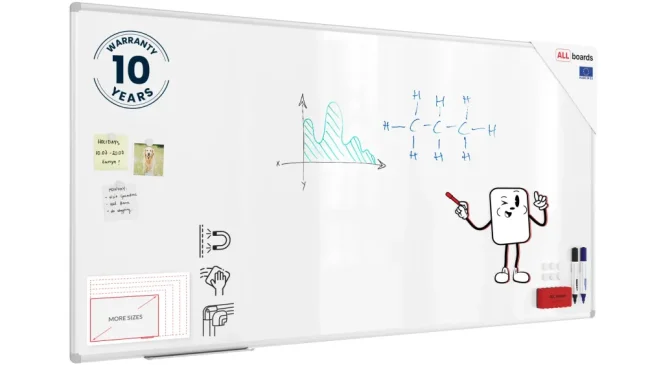Magnetická tabuľa 180x90 ALLboards PREMIUM