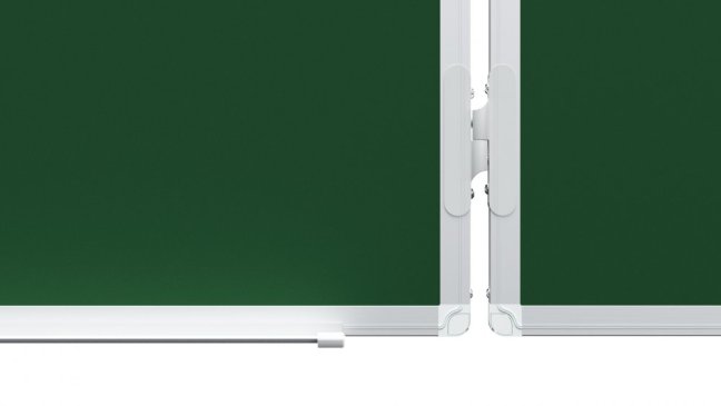 Zelená tabule typu "triptych", 100x200 / 400 cm