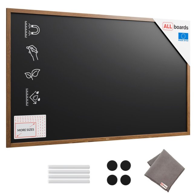 Magnetická tabuľa 200x120 ALLboards NATURAL VODEODOLNÁ