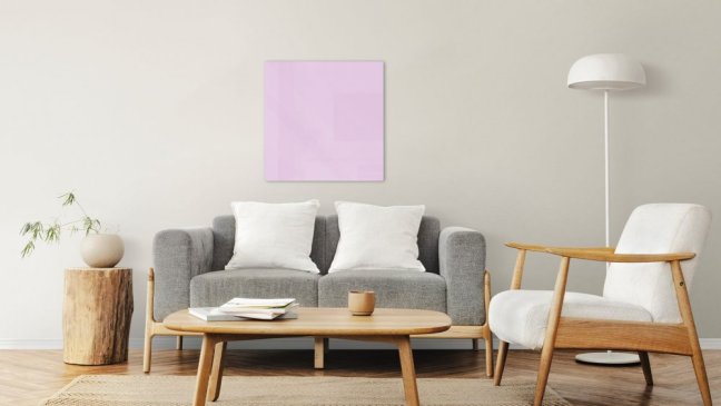 Magnetická sklenená tabuľa Queen lilac  90x60 cm