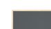 Tmavě šedá korková tabule v dřevěném rámu 90x60 cm