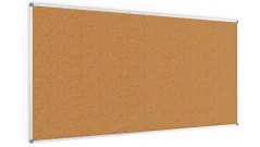 Korková nástěnka v hliníkovém rámu 200x100cm