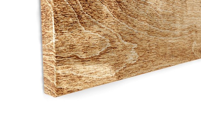 Magnetická tabule METALboards, masivní dřevo 90x60 cm