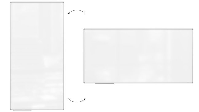 Magnetická tabule 180x90 ALLboards PREMIUM