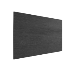 Kovový obraz tmavošedé dřevo 90x60 ALLboards METAL