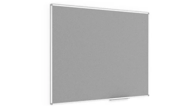 Allboards textilná nástenka 150x120 cm (sivá)