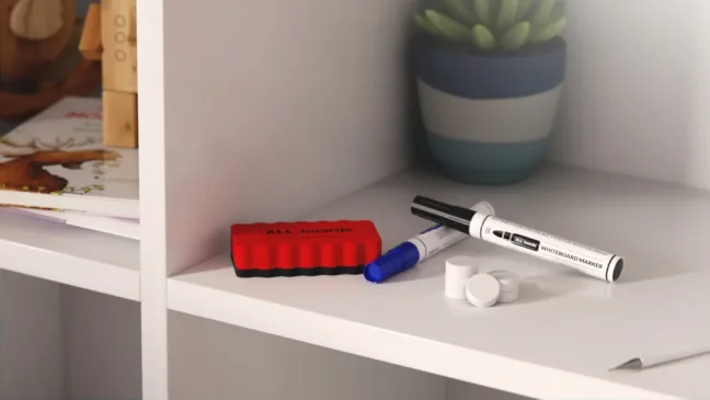 Sada příslušenství pro bílé magnetické tabule