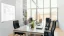Bílá popisovací magnetická tabule 120x90 cm v hliníkovým rámu – TM IDEA® série Flex