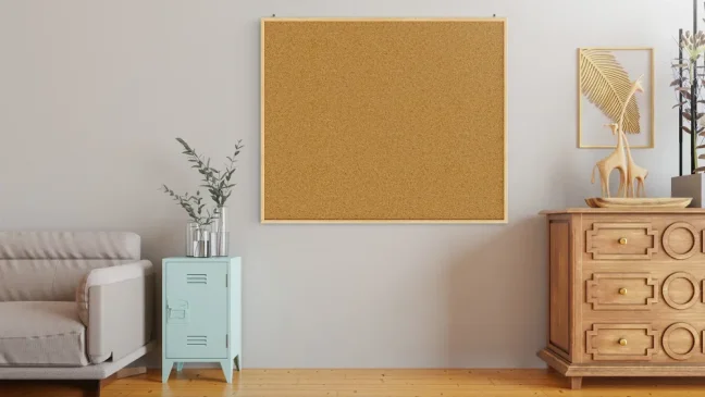 Korková nástěnka 120x100 ALLboards NATURAL